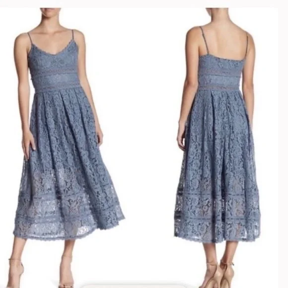 Nordstrom rack Lace sleeveless midi dress Nordstrom rack Lace sleeveless midi dress